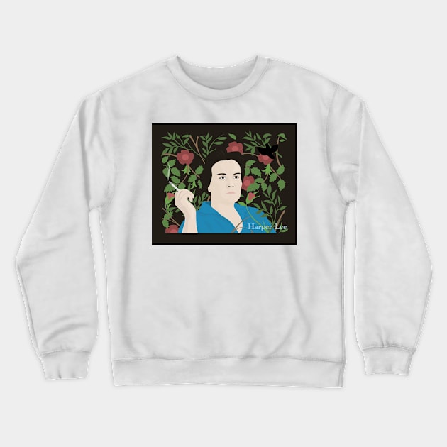 Harper Lee Crewneck Sweatshirt by Goddess of the Bees 